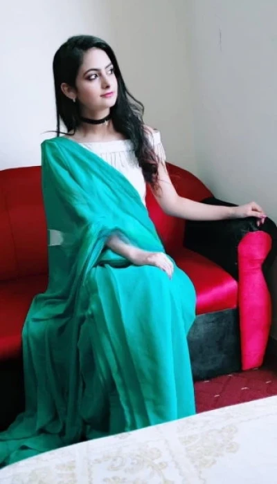 Katrina Green Saree